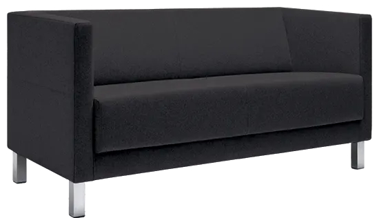 VELA - 3H, křeslo, koženka SL 18 - koženka černá